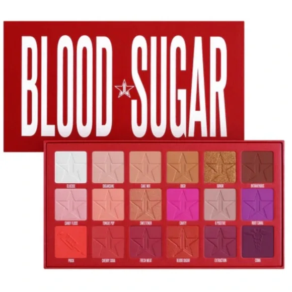 NIB Jeffree Star Blood Sugar Eyeshadow Palette - Picture 8 of 11